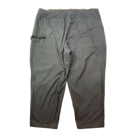 Old Navy Women's 3X Straight Comfort Waistband High Rise Black Pull-On Pants - Picture 12 of 16